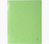 Exacompta 380805B fichier Carton Vert A4