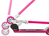 Razor S Kinder Klassischer Roller Schwarz, Pink