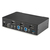 StarTech.com Switch Conmutador KVM de 2 Puertos DisplayPort - 4K a 60Hz - para Una Pantalla - Switch KVM de 2 Puertos DP 1.2 UHD con Hub Ladrón USB 3.0 y Audio - Dell HP Apple -...