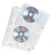 Durable 522219 CD-Hülle Geldbörsenhülle Transparent
