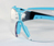 Uvex 9198258 Schutzbrille/Sicherheitsbrille Grau, Rot