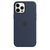 Apple Custodia MagSafe in silicone per iPhone 12 Pro Max - Deep Navy