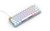 Glorious PC Gaming Race GMMK clavier Jouer USB QWERTY US International Argent, Blanc