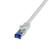 LogiLink C6A022S hálózati kábel Szürke 0,5 M Cat6a S/FTP (S-STP)