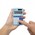 MAUL M 8 calculator Pocket Rekenmachine met display Blauw, Wit