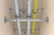 Fischer 542723 ramka montażowa do instalacji wodociągowych Kołnierz siodła