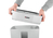 Dahle PaperSAFE 120 triturador de papel Corte en partículas 65 dB 22 cm Gris, Blanco