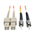 Tripp Lite N504-02M InfiniBand/fibre optic cable 2 M 2x SC 2x ST Narancssárga