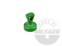Starker Griffmagnet ø17mm aus Neodym mit Öse in der Farbe grün