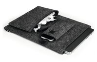 Durable Recycled Felt Laptop MacBook Bag Case Sleeve | 16,4�