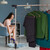 Relaxdays Kleiderbügel, 12er Set, für Hemden, Jacken & Hosen, platzsparend, Metall, 42 cm breit, schöne Bügel, kupfer