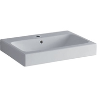 GEBERIT 124060600 Geberit Waschtisch iCon m HL mit Überlauf 600x485mm weiß KT