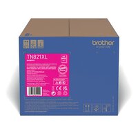 Brother Toner Cartridge High Yield Magenta TN821XLM