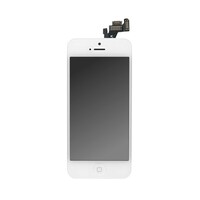 Displayeinheit mit Small Parts für iPhone 5 weiß