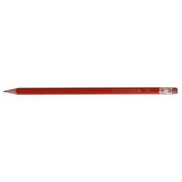 ValueX HB Pencil Rubber Tip Red Barrel (Pack 12)
