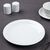 Athena Hotelware Narrow Rimmed Plates - Porcelain Whiteware - 205(�) mm - 12 p?