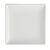 Olympia Square Plates Whiteware in Porcelain - White - 140 x 140 mm - 12 pc