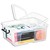 CEP Boîte de rangement Smart Box Strata avec couvercle clipsé dims int.31,7x40,2x17,5cm transparent 24L