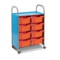 Gratnell Callero mobile tray storage trolleys