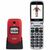 Evolveo EasyPhone FP mobiltelefon piros-ezüst (EP-770-FPR)