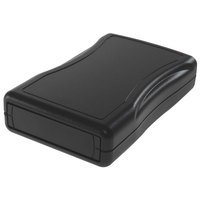 CamdenBoss CHH451PBK Palm Case 117.5x72.5x25.5mm Black PP3 Battery Textured Lid