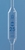 2,0ml Pipetas volumétricas USP AR-GLAS® clase AS 1 marca graduación azul con certificado individual USP
