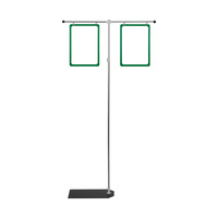 Info Display / Price Stand / Pallet Stand "Chep IV" | green, similar to RAL 6032