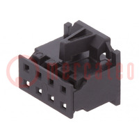 Connector: wire-board; plug; female; PIN: 8; Minitek; Pitch: 2mm