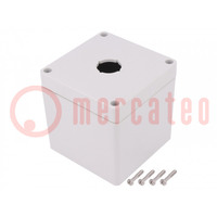 Enclosure: for remote controller; IP66; UL94-5V; X: 90mm; Y: 90mm