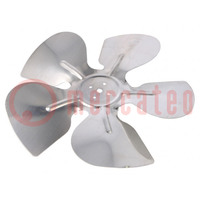 Accessories: blowing propeller; No.of mount.holes: 4; 19°; 230mm