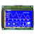 Afficheur: LCD; graphique; 128x64; STN Negative; bleu; LED