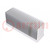 Heatsink: extruded; grilled; natural; L: 50mm; W: 174mm; H: 75.5mm