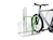 Anwendungsbeispiel: Fahrradständer Anlehnparker -B-Bike Charge-, doppelseitig, 4 Stellplätze (Art. 41461.0003)