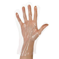LDPE-Handschuh Polyclassic Soft 100er Beutel verpackt, transparent