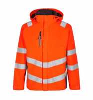 ENGEL Warnschutz Shell Jacke Safety 1146-930-1079 Gr. S orange/anthrazit grau