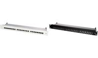 LogiLink 19" Patch Panel Kat. 6, geschirmt, 24 Port, 1 HE (11112256)