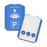 Artikelbild Parking disk "Prime" with chip, Rotary knob 15 min., blue/white