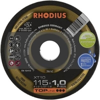 DISQUE À TRONÇONNER DROIT RHODIUS XT10 206162 115 MM 22.23 MM 1 PC(S)