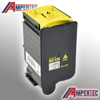 Ampertec Toner ersetzt Sharp MX-C30GTY yellow