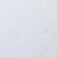 Deckblatt LeatherGrain, A5, Karton 250 g/qm, 100 Stück, weiß
