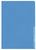 Sichthülle Standard, A4, PP, genarbt, dokumentenecht, blau