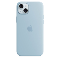Apple Siliconenhoesje met MagSafe voor iPhone 15 Plus - Lichtblauw