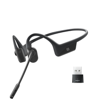 SHOKZ OPENCOMM UC Casque Sans fil À la main Appels/Musique USB Type-C Bluetooth Noir