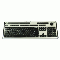 Packard Bell KB.PS203.247 toetsenbord PS/2 QWERTY Engels Zwart, Zilver