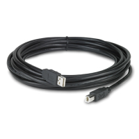 APC NetBotz USB Latching Cable, LSZH, 5m cavo USB 5,00 m USB A USB B Nero