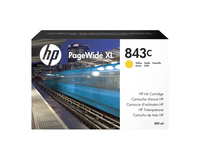 HP 843C PageWide XL gele inktcartridge, 400 ml