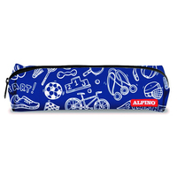 Alpino UA000163 caja de lápices Estuche suave Azul, Blanco