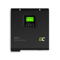 Green Cell INVSOL02 adaptateur de puissance & onduleur Intérieur & extérieur 1500 W Noir