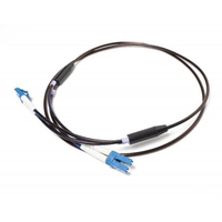 Microconnect LCLC-OM4-ARM1M InfiniBand/fibre optic cable 1 M LC Kék
