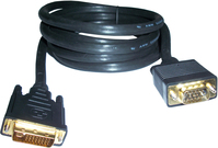 3GO 2m DVI/VGA VGA (D-Sub) Negro